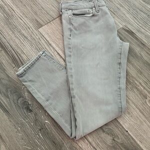 Banana Republic Straight Leg Gray Jeans